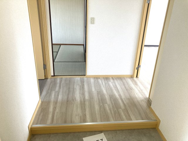 メゾン北鈴の玄関|玄関ゆったりしてます