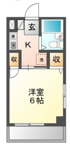 エスポワールの間取り|間取り図☆