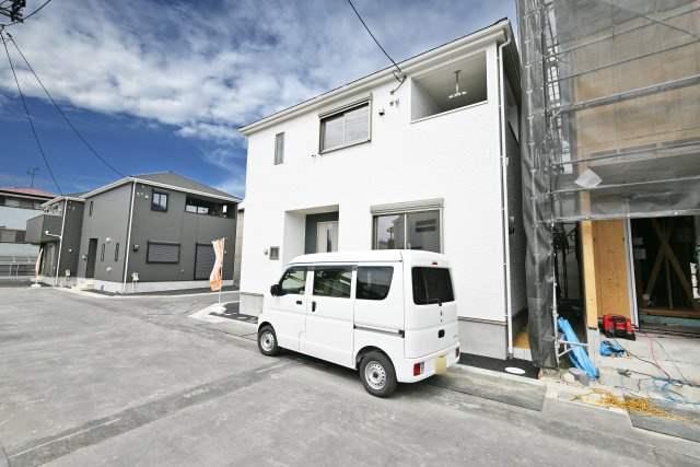 クレイドルガーデン摂津市鳥飼和道新築一戸建て｜全12区画＋駐車1台可の外観|9号棟外観です。
