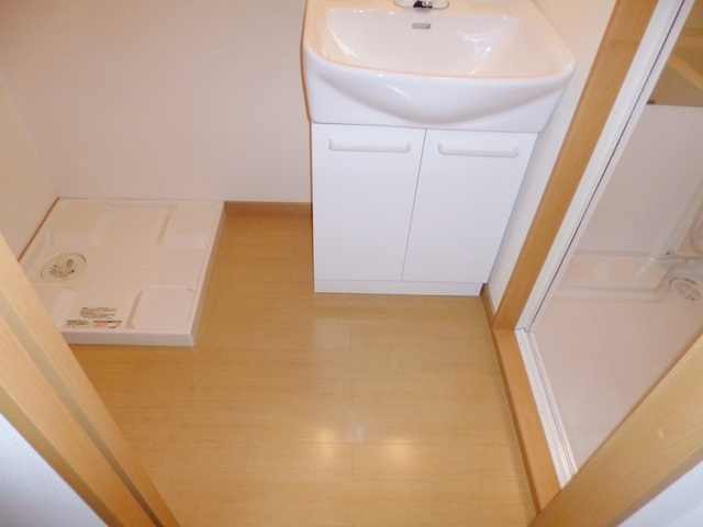 グレースステージの洗面所|脱衣所あります。