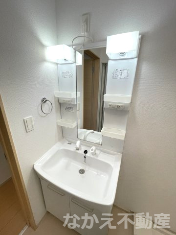 【洗面所】 | ゆったりとスペースのある洗面所