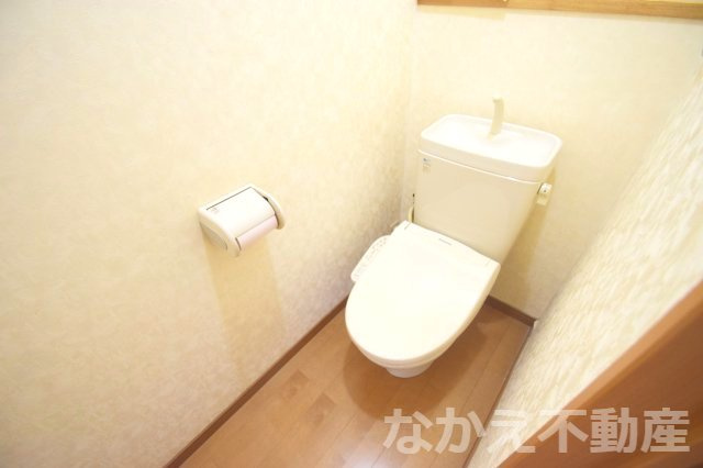 【トイレ】 | 清潔感のあるトイレです