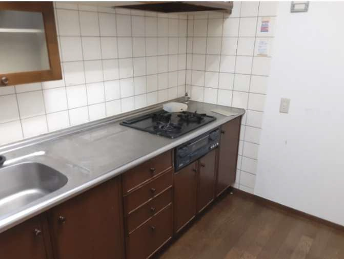 いちょう通り東３－７－３号棟のキッチン