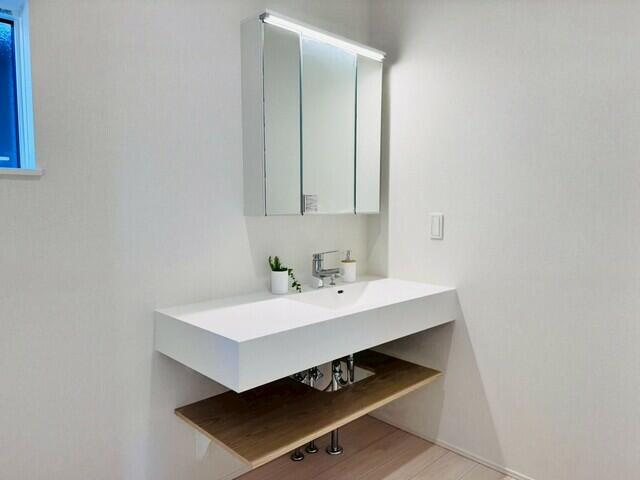 リナージュ宇都宮市富士見が丘２丁目第１期　新築一戸建ての独立洗面台