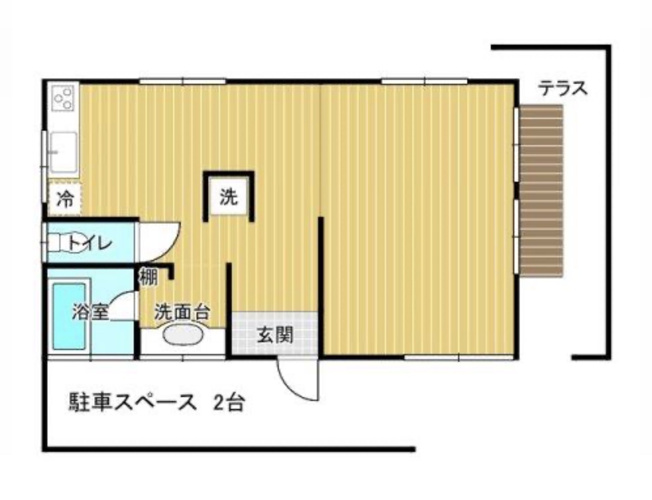 【間取り】 | 匝瑳市栢田　中古戸建