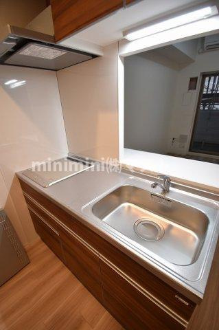 大阪市北区中崎１丁目の賃貸マンションのキッチン