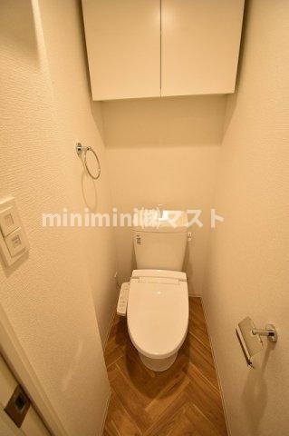 大阪市北区中崎１丁目の賃貸マンションのトイレ