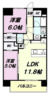 【間取り】 | サンクレイドル八王子横山町