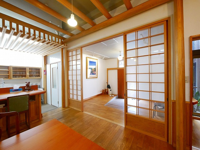 北市町店舗の内装