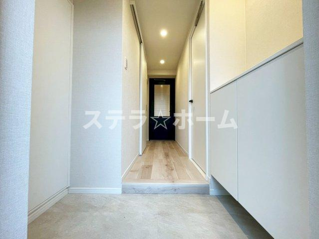 パークプラザ鶴見の玄関|落ち着いた玄関です