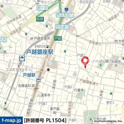 【地図】 | パークウェル大崎