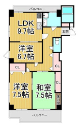 サウンドグレースの間取り