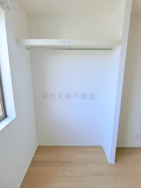 グランステージ西蒲田の収納|洋室　収納　オープンクローゼット