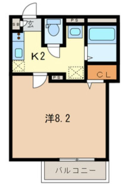 カシュカシュの間取り