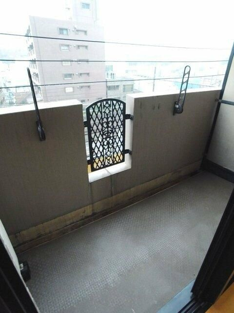 ソアブール高田馬場のバルコニー