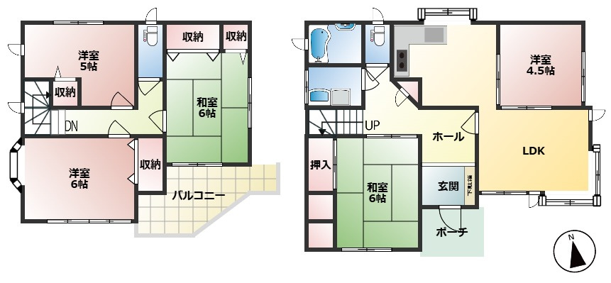藤岡市藤岡　中古1699の間取り