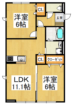 【間取り】 | Primrose
