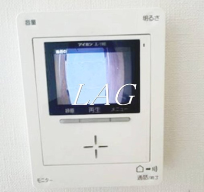 【セキュリティ】 | Ｇｌａｎｚ町屋Ⅱ | モニター付きインターフォンです。