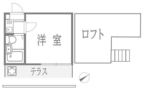 カオパレス　ナンバー６の間取り