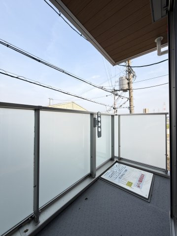 クラシスト苅田EASTのバルコニー