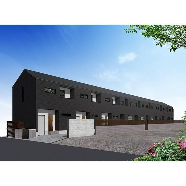 調布市下石原１丁目のタウンの外観パース