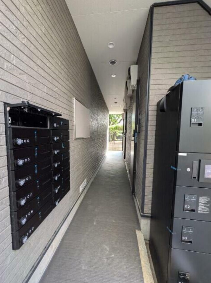 ハーモニーテラス貫井Ⅱのエントランス