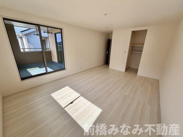 【新築】前橋市富士見町時沢第3　７号棟(全１１棟)　クリエートの家　新築建売分譲の洋室|使い勝手のいい洋室です