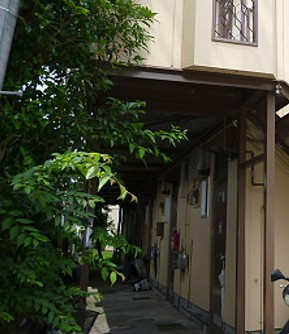 ユングハウゼのエントランス