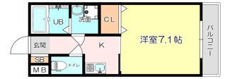 【間取り】 | ウィズナスコート武庫之荘