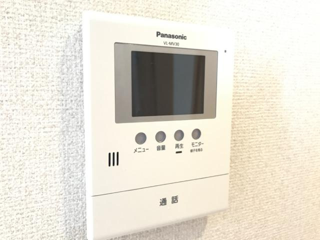 ヴィラ・サンライトⅡのセキュリティ|カメラ付きインターホン（イメージ）