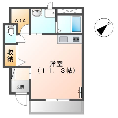 ヴィラ・サンライトⅡの間取り
