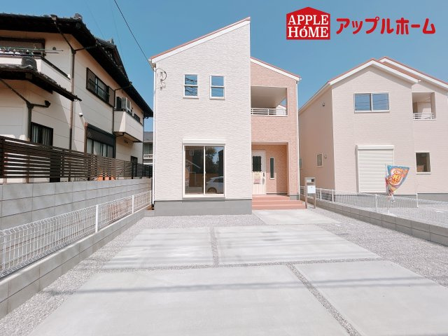 [新築住宅] 鴻巣市鴻巣 第2 全3棟の外観|周辺環境にも恵まれた好立地☆日当たり良好×子育てしやすい環境です！いつでもお気軽にお問合せOKです！TEL「0120-466263」