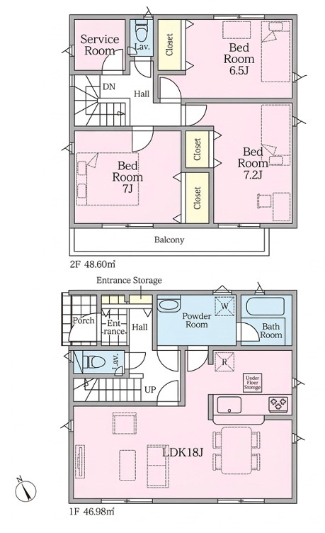 [新築住宅] 鴻巣市鴻巣 第1 全3棟