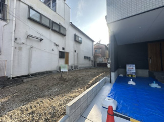【外観】 | 北野田　建築条件付売土地 | 万代まで徒歩７分！毎日のお買い物に便利ですね♪その日の特売日などでスーパーを選べますね♪