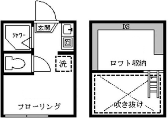フェリスキングの間取り|間取りです。