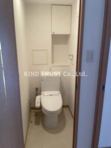 アドバンテージ天神橋のトイレ|トイレもきれいです