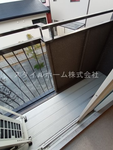 ユトリロ緑ヶ丘のバルコニー