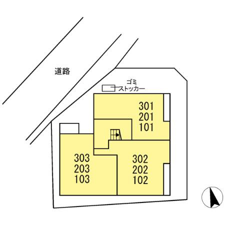 RENOMの区画図
