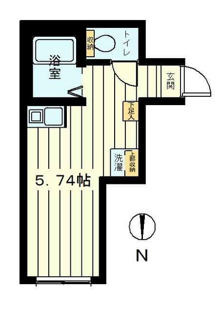 コーポ百合の間取り
