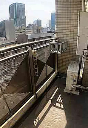 ドルフ後楽園ステーションフロントのバルコニー