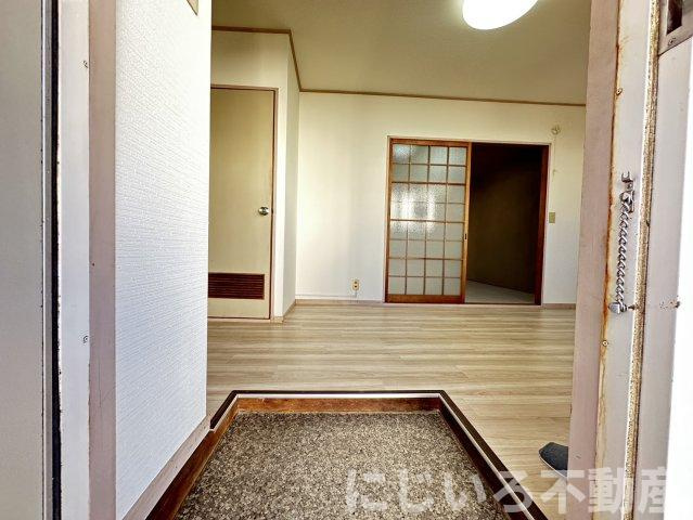 コーポ荒木の玄関
