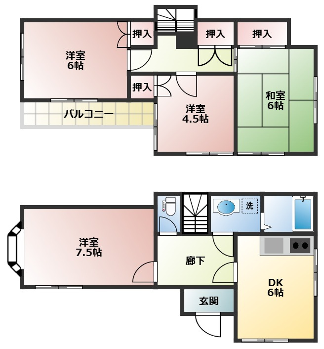中島邸　の間取り