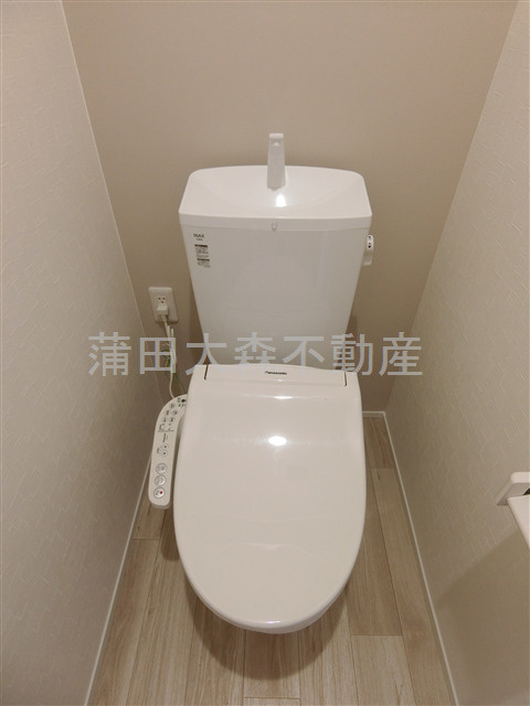 オーラヴァン池上のトイレ|温水洗浄便座付きのトイレ