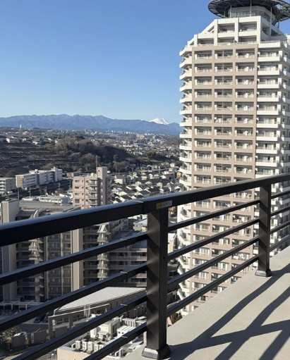 プラウド京王聖蹟桜ヶ丘のバルコニー