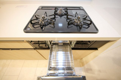 【キッチン】 | ハイマート横浜 | 魚焼きグリル付きガスコンロ