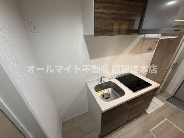川崎市多摩区生田６丁目のアパートのキッチン