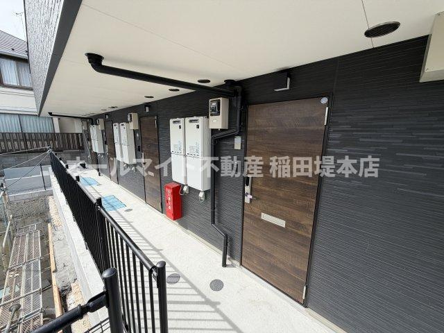 川崎市多摩区生田６丁目のアパートのロビー