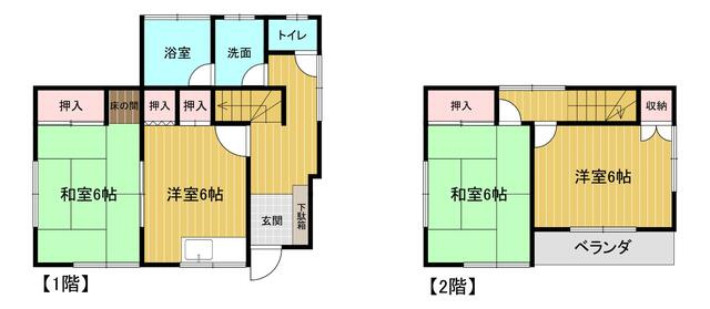 南初富３丁目貸家