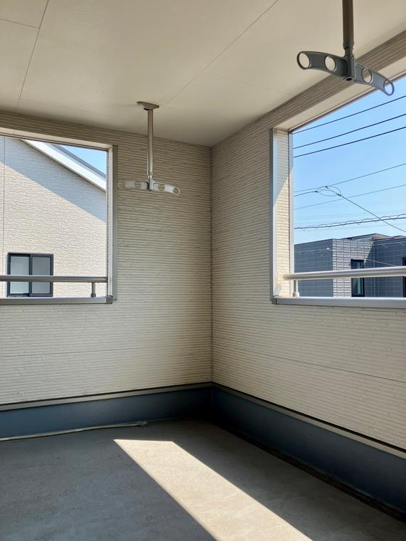 星久喜町戸建のバルコニー