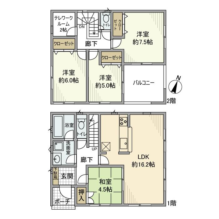星久喜町戸建の間取り